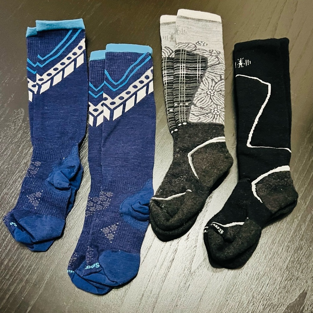 Smartwool Patterned Ski Socks Set of 4